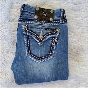 Destroyed Miss Me Jeans size 28